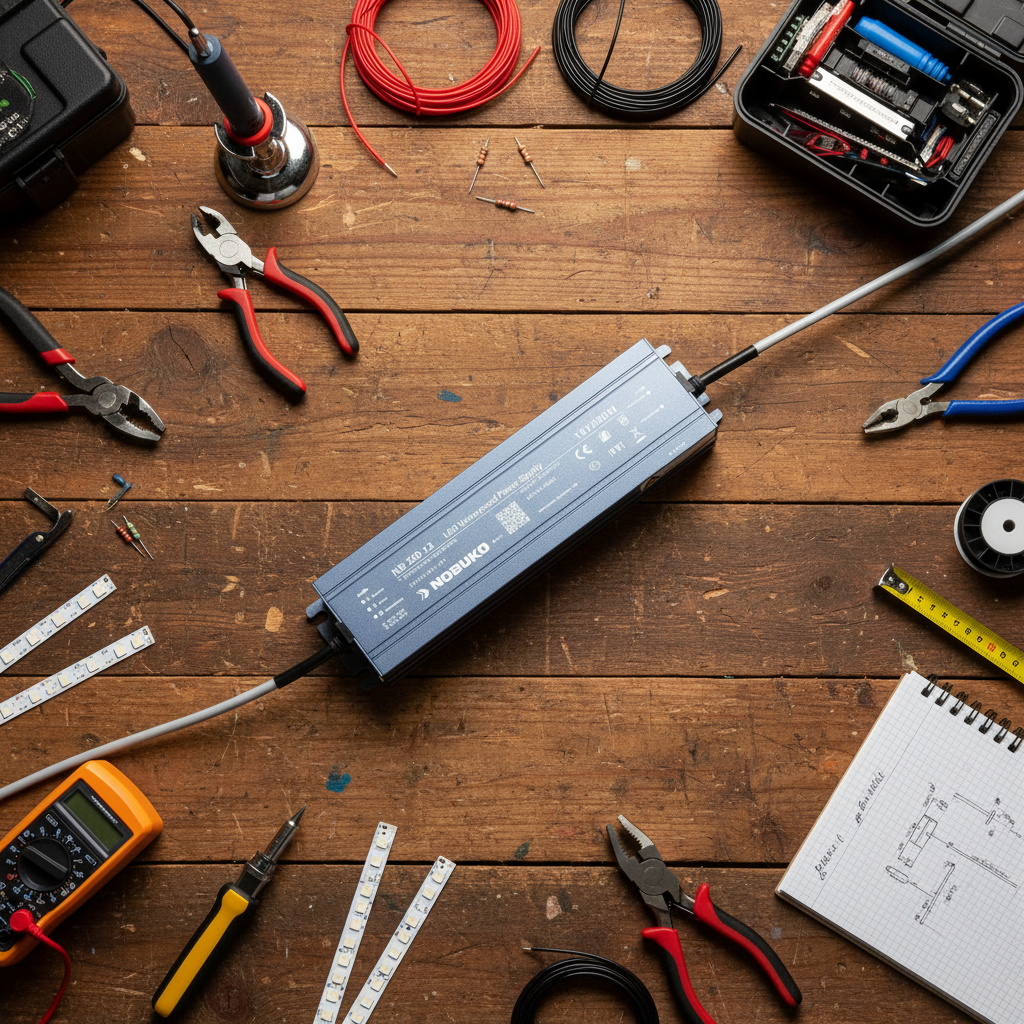 Nobuko professzionális LED tápegység